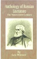 Beispielbild fr Anthology of Russian Literature: The Nineteenth Century zum Verkauf von Georgia Book Company