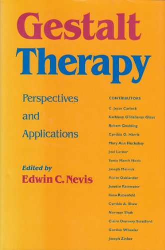 Beispielbild fr Gestalt Therapy Perspectives and Applications zum Verkauf von Solr Books