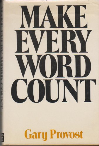 9780898790207: Title: Make Every Word Count