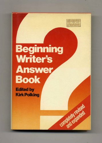 Imagen de archivo de Beginning Writer's Answer Book a la venta por Better World Books: West