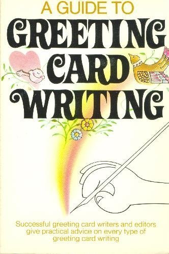 Stock image for A Guide to Greeting Card Writing for sale by Better World Books