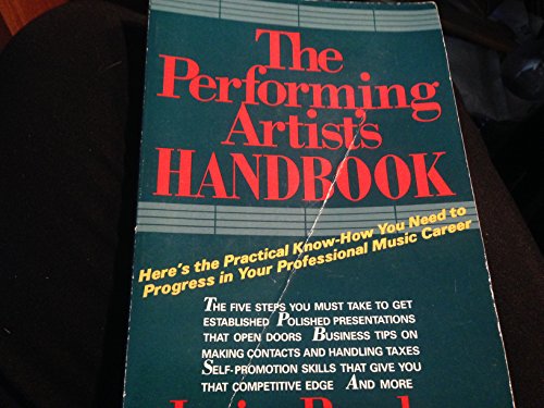 Stock image for The Performing Artist's Handbook for sale by ThriftBooks-Atlanta
