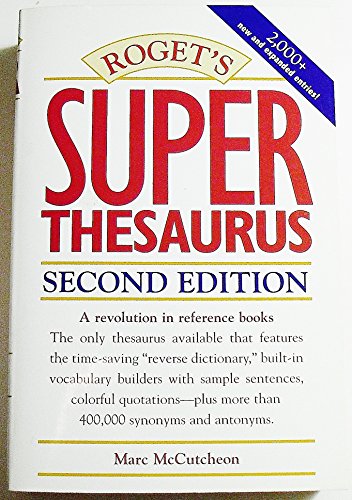 Beispielbild fr Roget's Super Thesaurus zum Verkauf von ThriftBooks-Dallas
