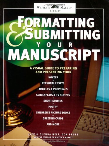 Stock image for Formatting & Submitting Your Manuscript (Writer's Market Library) for sale by Orion Tech
