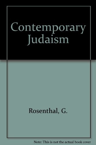 Beispielbild fr Contemporary Judaism: Patterns of Survival zum Verkauf von Wonder Book