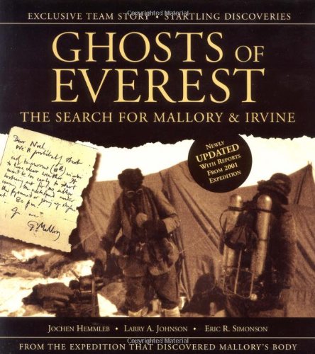 Beispielbild fr Ghosts of Everest: The Search for Mallory and Irvine zum Verkauf von Books of the Smoky Mountains