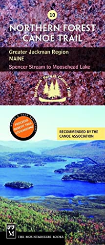 9780898869934: Northern Forest Canoe Trail #10 - Greater Jackman: Maine: Spencer Stream to Moosehead Lake (Northern Forest Canoe Trail Maps)