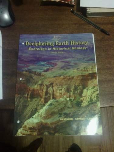 Stock image for Deciphering Earth History: A Laboratory Manual With Internet Exercises for sale by HPB-Red