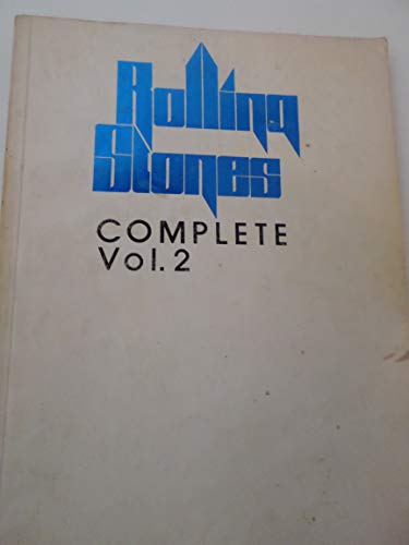 Beispielbild fr Rolling Stones: Complete Vol. 2 zum Verkauf von Wonder Book