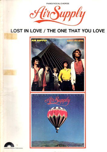 9780898980837: Lost in love ;: The one that you love : piano/vocal/chords