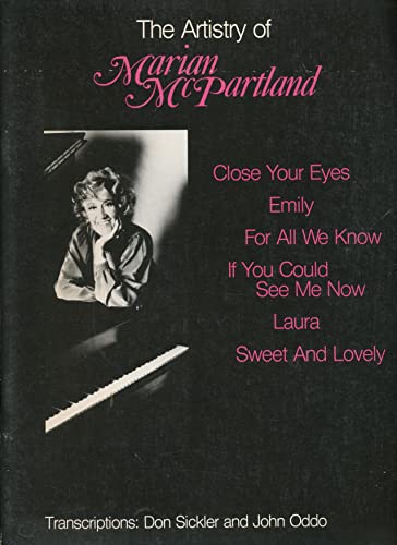 Stock image for The Artistry of Marian McPartland: Piano Solos for sale by Recycle Bookstore