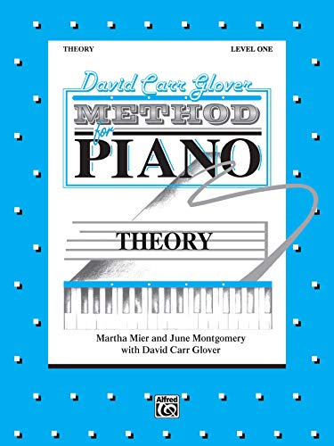 9780898988758: David Carr Glover Method for Piano Theory Level 1