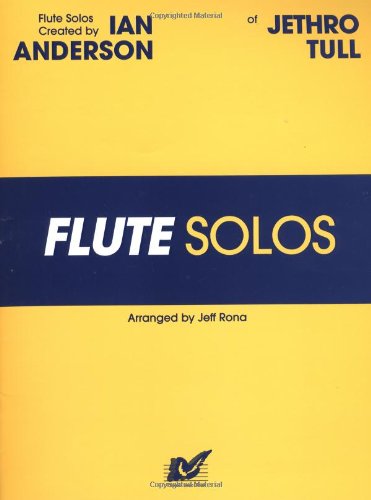 9780898988932: Flute Solos Created by Ian Anderson of Jethro Tull: Flute