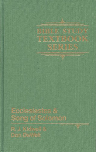 Beispielbild fr ECCLESIASTES: SONG OF SOLOMON zum Verkauf von GLOVER'S BOOKERY, ABAA