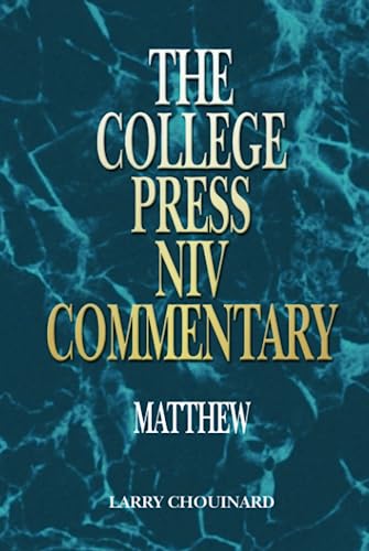 Stock image for College Press NIV Commentary: Matthew (The College Press NIV Commentary Series) for sale by Front Cover Books