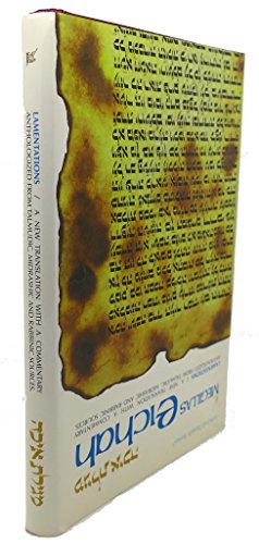 9780899060040: Eichah / Lamentations: A New Translation with a Commentary Anthologized from Talmudic, Midrashic and Rabbinic Sources (English and Hebrew Edition)