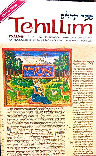 9780899060545: Tehillim/Psalms: A New Translation with a Commentary Anthologized from Talmudic, Midrashic, and Rabbinic Sources Vol. 3