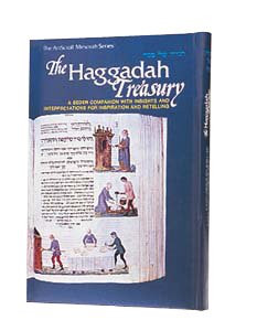 The Haggadah treasury: a Seder companion with insights and interpretations for inspiration and retelling (ArtScroll mesorah series) (9780899062013) by Nosson Scherman