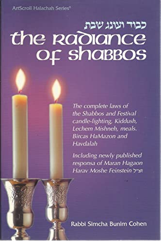 Beispielbild fr The Radiance of Shabbos zum Verkauf von Voyageur Book Shop