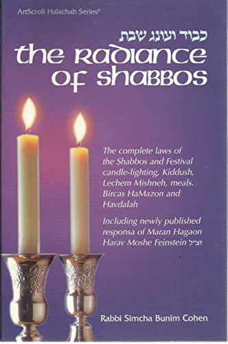 Stock image for The Radiance of Shabbos for sale by Voyageur Book Shop