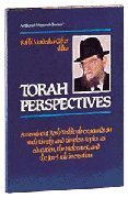 Imagen de archivo de Torah Perspectives: An Eminent Torah Leader Expounds on Timely Subjects a la venta por michael diesman