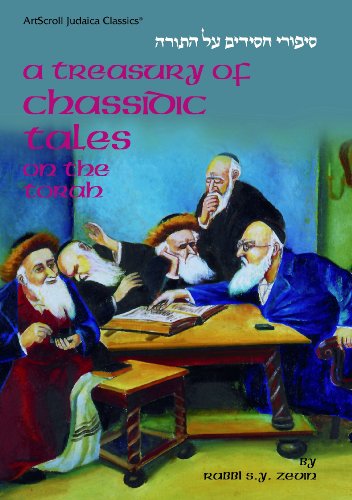 Imagen de archivo de A Treasury of Chassidic Tales On the Torah a la venta por Sifrey Sajet