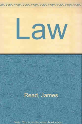 Law (9780899081441) by Read, James; Yapp, Malcolm