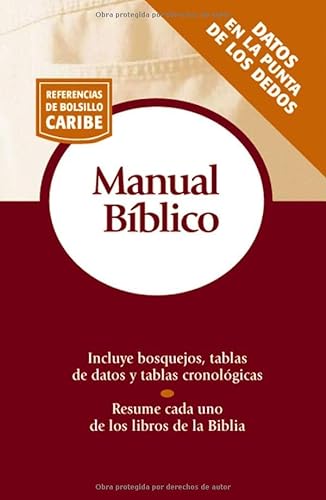 9780899226248: Manual Bblico Serie Referencias De Bolsillo