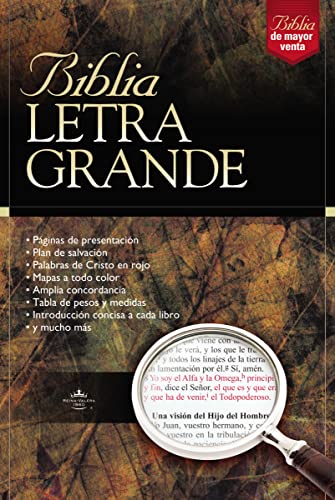 9780899227085: Biblia Letra Grande-RV 1960: Reina Valera 1960, Black, Leatherflex