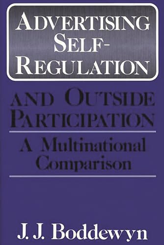 9780899302959: Advertising Self-Regulation And Outside Participation