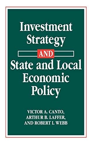 Imagen de archivo de Investment Strategy and State and Local Economic Policy a la venta por Better World Books