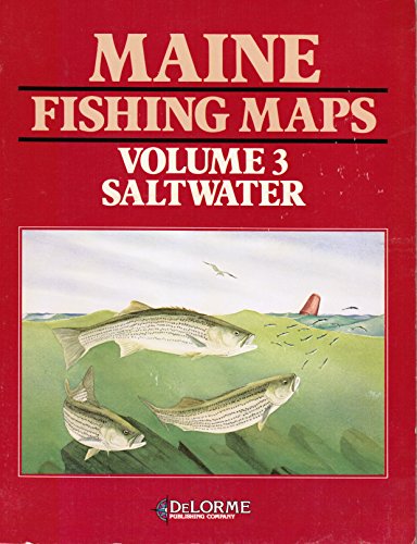 Stock image for Maine Fishing Maps: Saltwater for sale by Sheafe Street Books