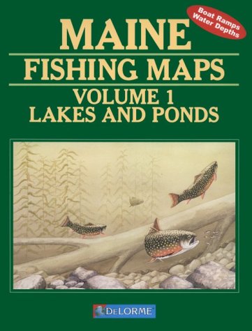 Maine Fishing Map Book (9780899331690) by Delorme