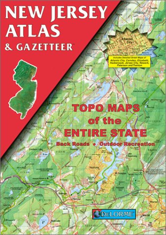 Beispielbild fr New Jersey Atlas & Gazetteer zum Verkauf von HPB-Diamond