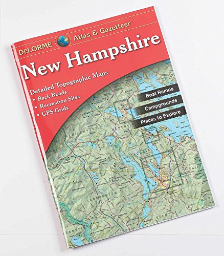 9780899332420: New Hampshire Atlas and Gazetteer : Topographic Maps of the