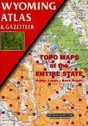 9780899332482: Wyoming: Topographical Maps of Entire States Showing Back Roads and Recreational Sites