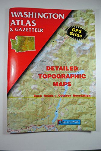 Stock image for Washington Atlas & Gazetteer (Delorme Atlas & Gazetteer) for sale by HPB-Emerald