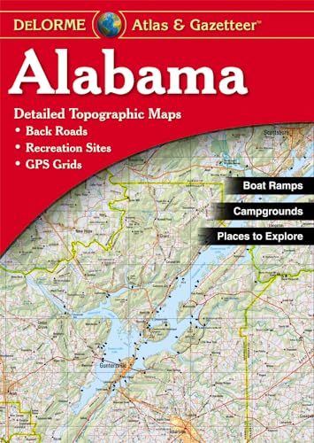 9780899332741: Delorme Alabama Atlas & Gazetteer
