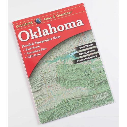 Beispielbild fr Oklahoma Atlas & Gazetteer zum Verkauf von West With The Night