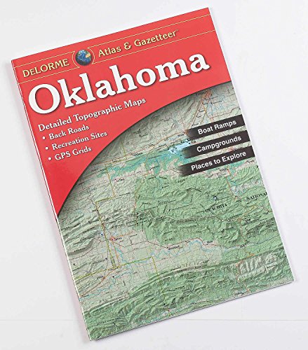 Imagen de archivo de Oklahoma Atlas & Gazetteer a la venta por West With The Night