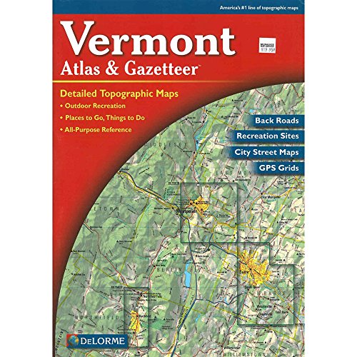 Beispielbild fr Vermont Atlas & Gazetteer zum Verkauf von BooksRun