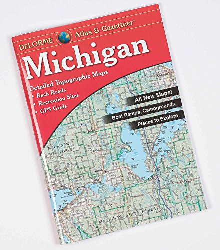 Beispielbild fr Michigan Atlas & Gazetteer zum Verkauf von John M. Gram