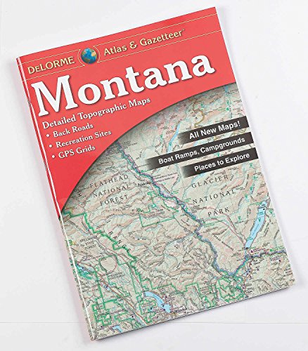9780899333397: Montana Atlas & Gazetteer (Delorme Atlas & Gazetteer)