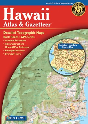 Stock image for Hawaii Atlas & Gazetteer (Delorme Atlas & Gazetteer) for sale by GF Books, Inc.