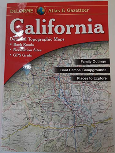 Stock image for Delorme California Atlas & Gazetteer (Delorme Atlas & Gazetteer) for sale by G.J. Askins Bookseller