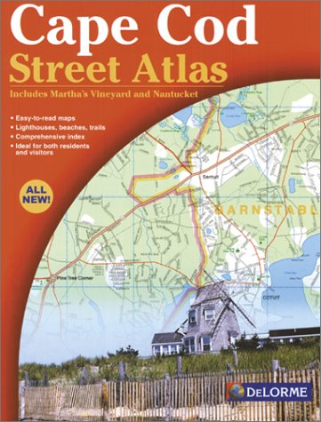 Cape Cod Street Atlas (9780899334059) by Delorme