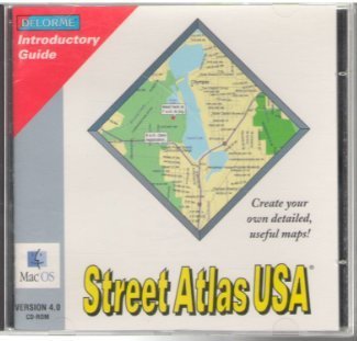 Beispielbild fr Street Atlas USA 4.0 for Macintosh zum Verkauf von The Media Foundation