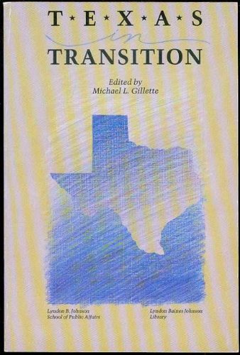 9780899404196: Texas in Transition