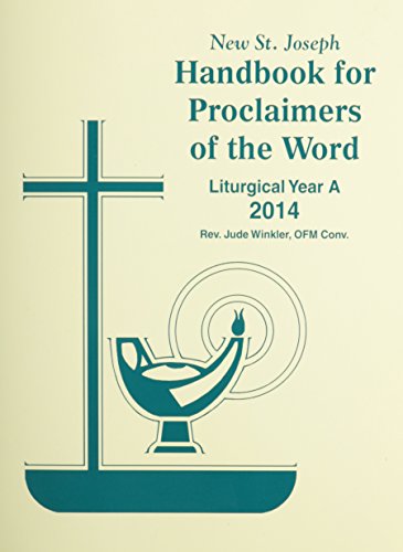 Beispielbild fr St. Joseph Handbook for Proclaimers for 2014: Liturgical Year A zum Verkauf von Wonder Book