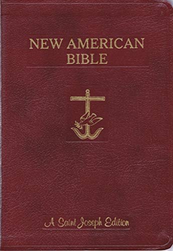 New American Bible: St Joseph Edition Burgundy Bonded Leather - Confraternity of Christian Doctrine